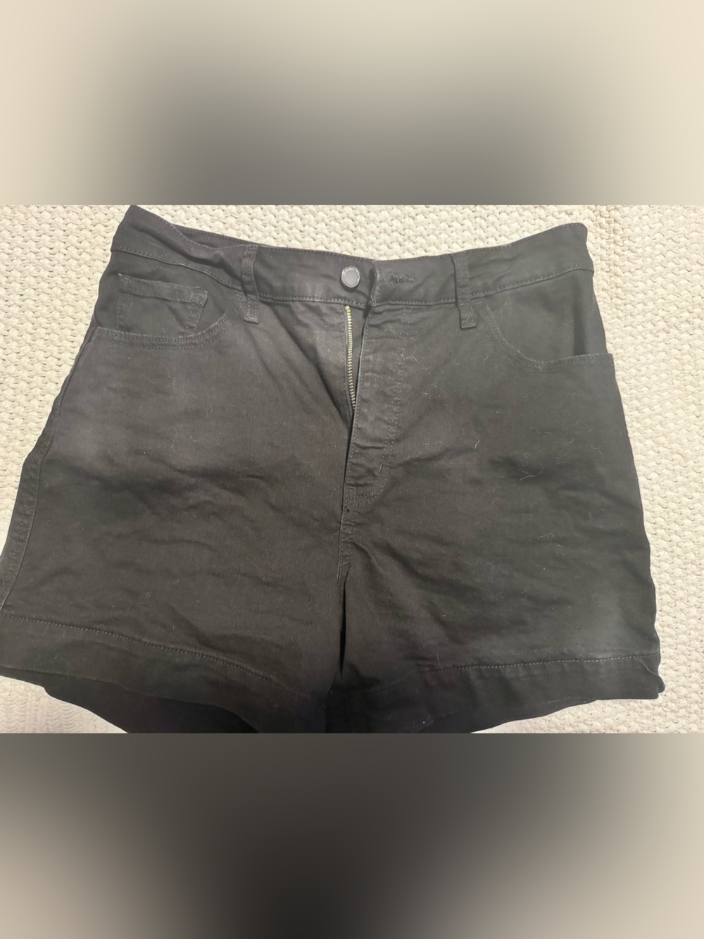 Rebecca Minkoff Black Denim Shorts | Like New
